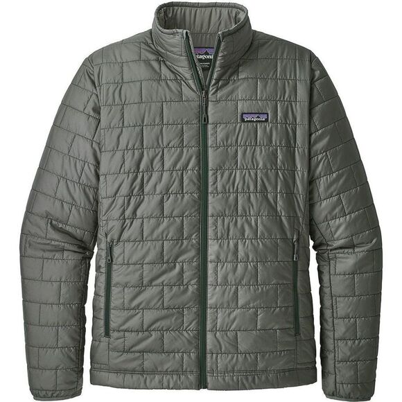 Patagonia - Mens Nano Puff Packable Jacket Carbon Grey Sz XL - Picture 1 of 7